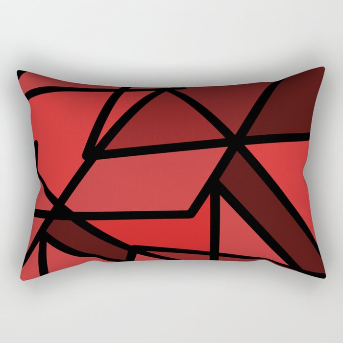 Abstract geometric design Rectangular Pillow
