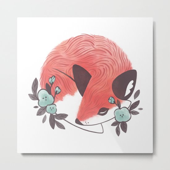 Fox Metal Print