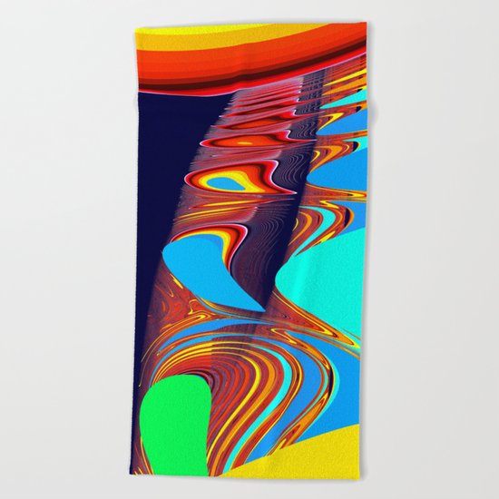 ribs Beach Towel