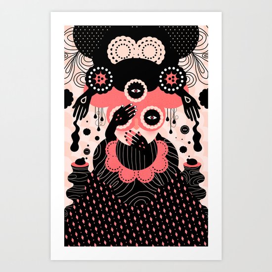 Hallucination Art Print