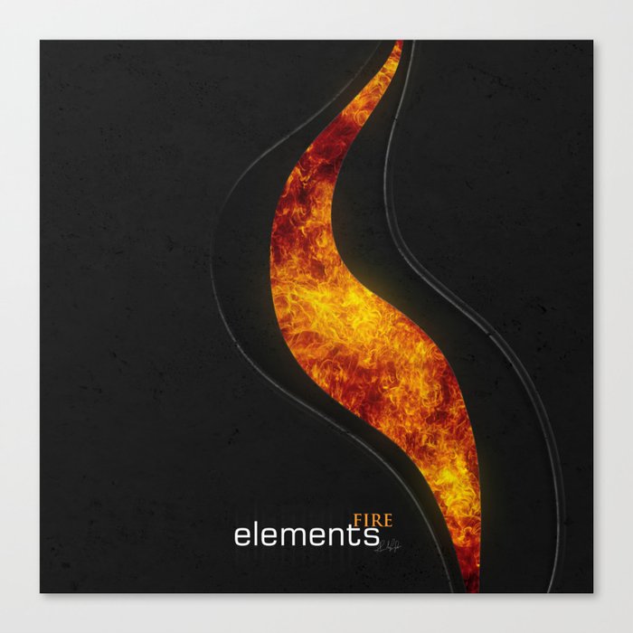 elements | fire Canvas Print