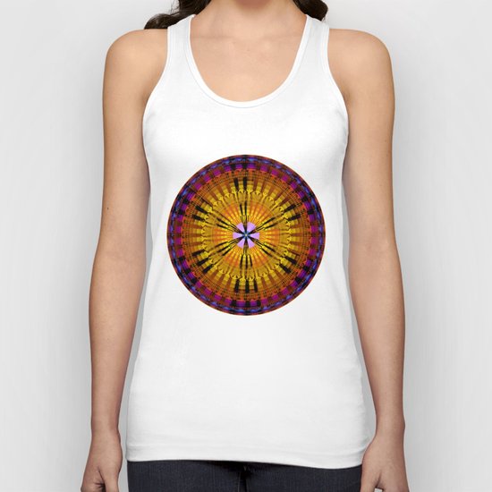 Abstract patterns mandala Unisex Tank Top