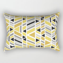 Kalta Minor Block print - colors of the year 2021 Rectangular Pillow