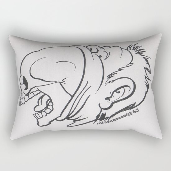 Skullicious( Breaking Out) Rectangular Pillow