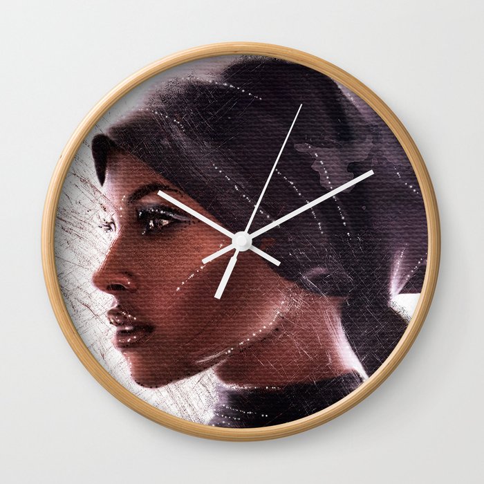 Jasmine Warsame Wall Clock