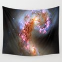 The Antennae Galaxies (NASA/ESA Hubble Space Telescope) Wandbehang