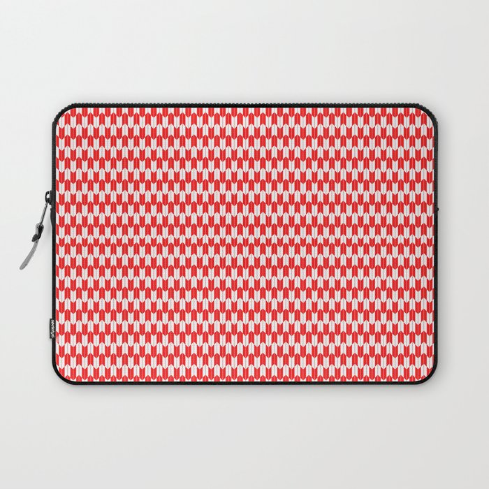 Retro Outdoor Party Red Laptop Sleeve