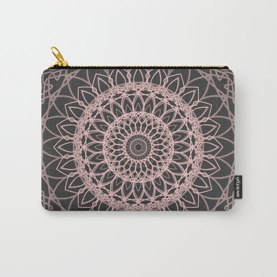 mandala rose quartz color of the year Carry-All Pouch