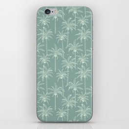 Palm Trees - Sage iPhone Skin