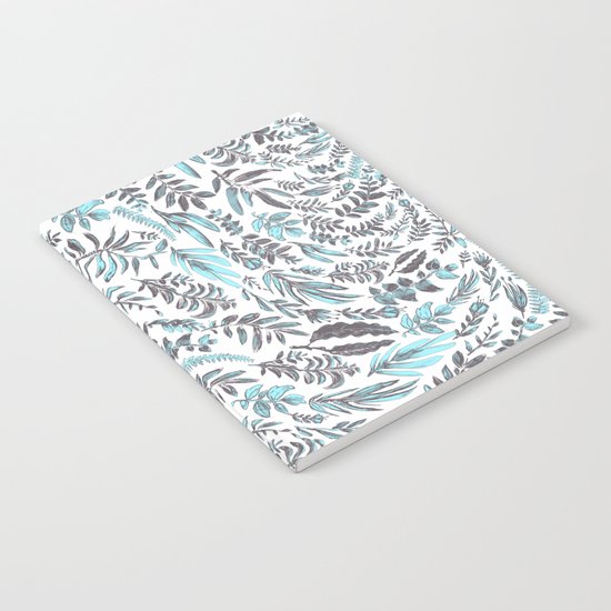 blue garden Notebook