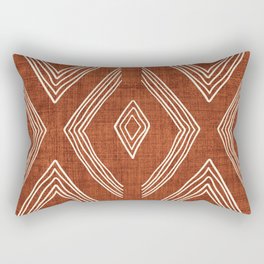 Birch in Rust Rectangular Pillow
