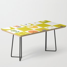 Color object checkerboard collection 2 Coffee Table