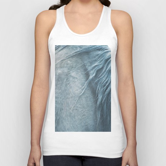 Horse mane - fine art print n°3 Unisex Tank Top