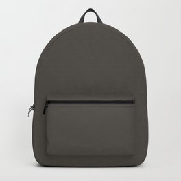 Root Brown Grey Solid Color Sherwin Williams 2021 Color of the Year Urbane Bronze SW 7048 Backpack | Hues, Colours, Color, Pattern, Dark, Solidcolors, Shade, Accent, Solids, Graphicdesign 