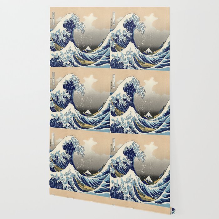 Seascape Painting Japanese Ukiyo E Art The Great Wave Off Kanagawa