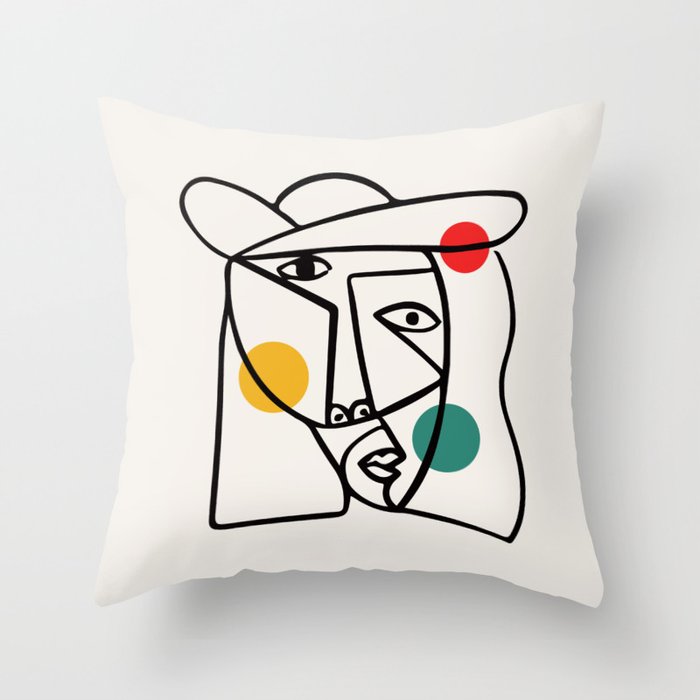 The Dream II | Pablo Picasso – Le Reve Throw Pillow