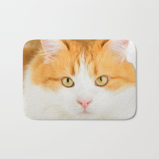Ginger cat Bath Mat