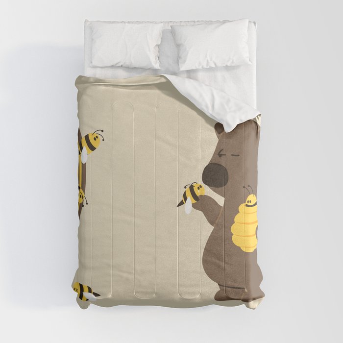 Bee game Comforter