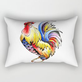 Rooster Rectangular Pillow