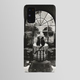 Room Skull B&W Android Case