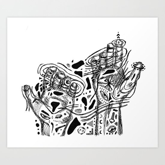 Where I've Been Art Print