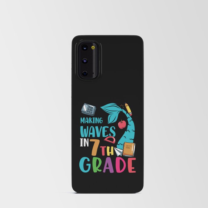 Making Waves In 7th Grade Mermaid Android Card Case