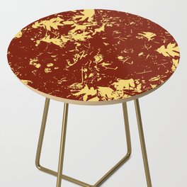 Fall Leaves Side Table