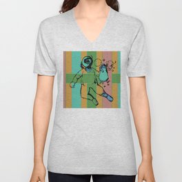 Space Cadet V Neck T Shirt