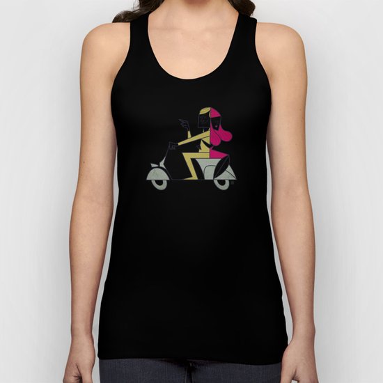 Lovers hug Unisex Tank Top
