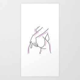 Female Figure 1 Art Print