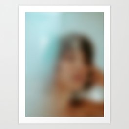 Blurred portrait: Lolita Art Print