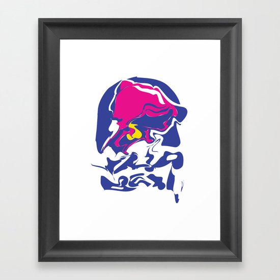 Taco Smudge Framed Art Print