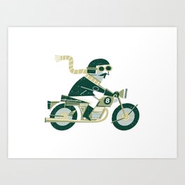 Motorbike Art Print