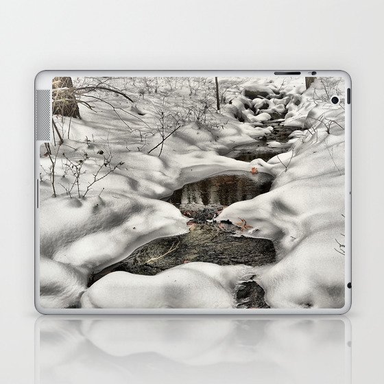 Marshmallow Snow Laptop & iPad Skin