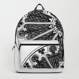 Rose window Backpack | Pattern, Iglesia, Rose, Church, Drawing, Ventana, Catedral, Rosewindow, Cathedral, Window 