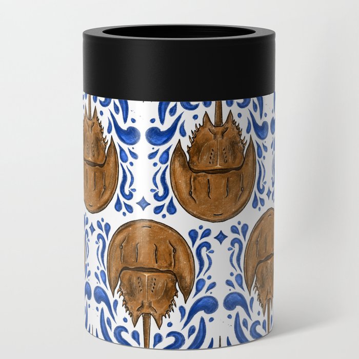 Horseshoe Crab Pattern Can Cooler