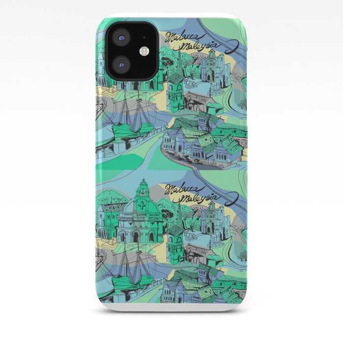 Malacca Malaysia Heritage Iphone Case By Ericartsy Society6