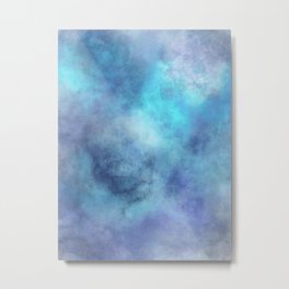 cosmic blue abstract Metal Print | Tiedyed, Boho, Teal, Abstractgalaxy, Navy, Cosmos, Abstract, Blue, Cosmic, Space 