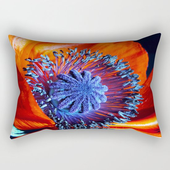 poppy dreams Rectangular Pillow