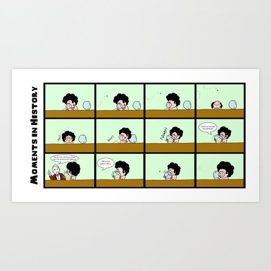My idea! Art Print