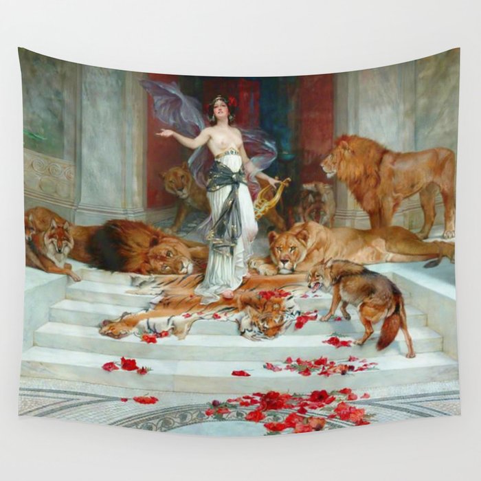 Circe by Wright Barker (1889) Wall Tapestry