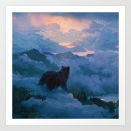 The Valley Keeper Art Print