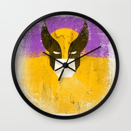 Logan grunge Wall Clock | Vintage, Vector, Digital 