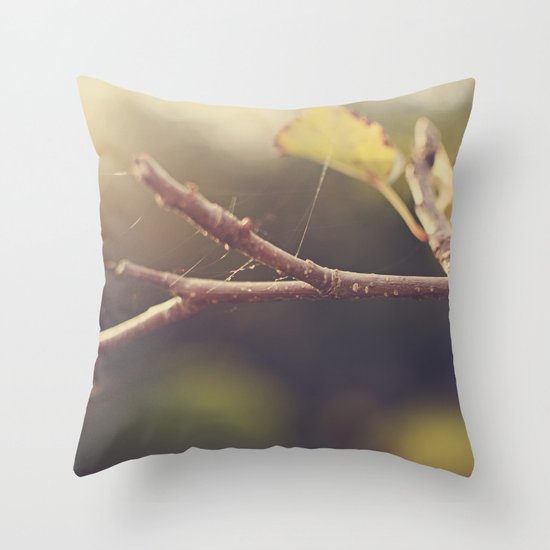 Apple Tree in the Fall Throw Pillow