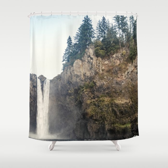 Beautiful Waterfall Shower Curtain by richardlawrence | Society6