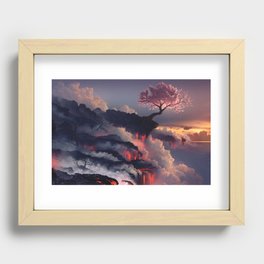 Scorched Earth Recessed Framed Print