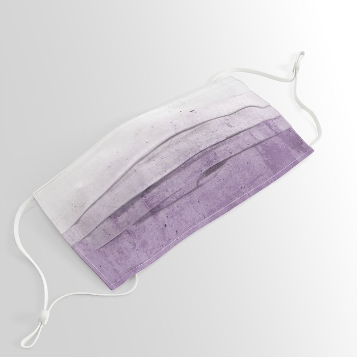 Radiant Orchid Purple Ombre Face Mask