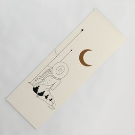 Talking to the Moon - Rustic Yoga Mat