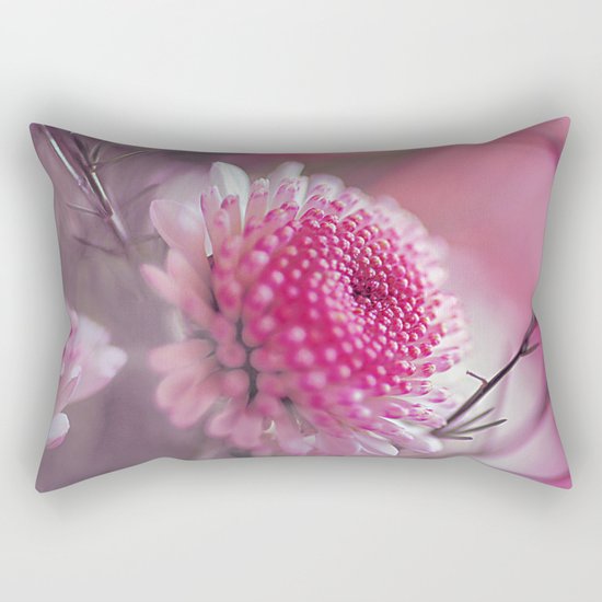 Romantic flower. Rectangular Pillow