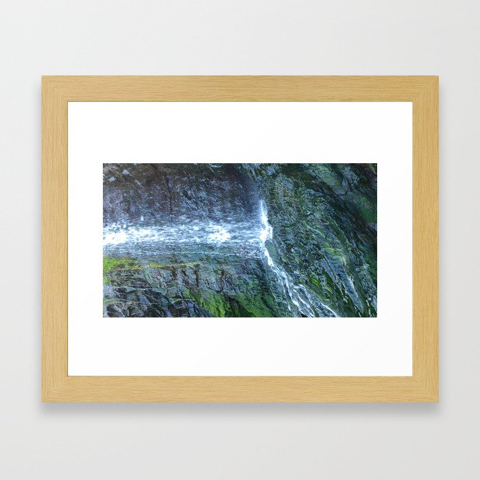 Secret Waterfall Framed Art Print
